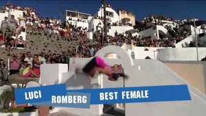 Art of Motion Parkour Competition in Santorini, Greece
